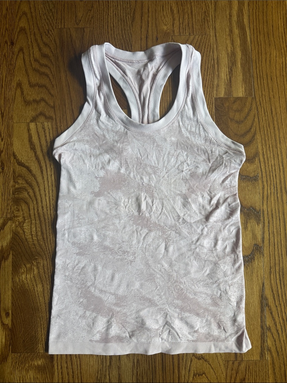 Athleta Momentum Camo Tank Top Light Purple Small Women’s Racerback Stretch
